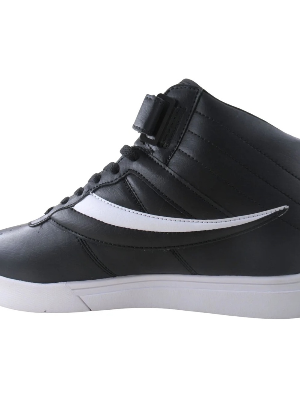 Fila Black and White Men's High-Top Sneakers - Picture 5 of 7
